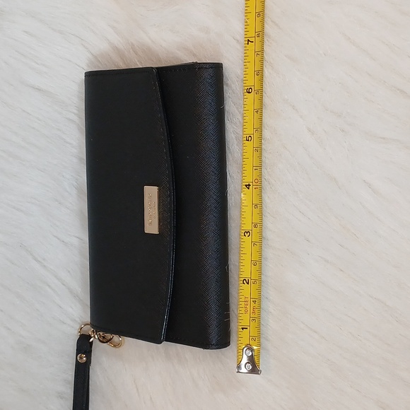 Kate Spade ♠️ Black Phone Wristlet - Picture 5 of 6